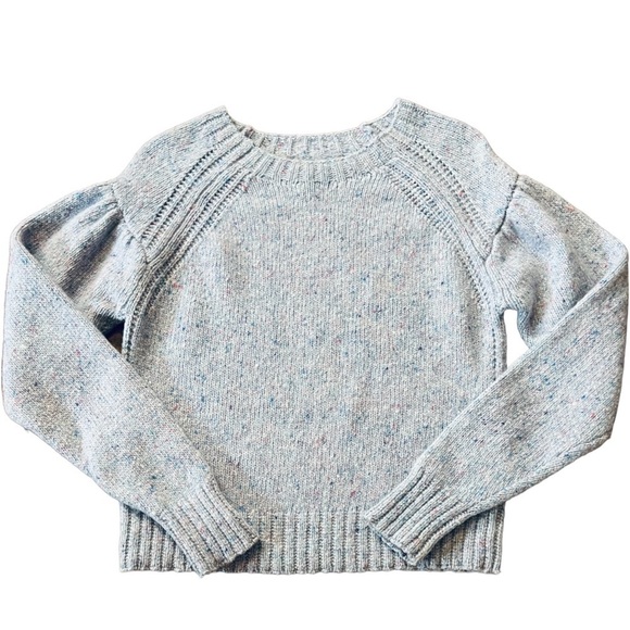 Rebecca Taylor Sweaters - REBECCA TAYLOR LA VIE GORGEOUS LIGHT BLUE SPECKLED PULLOVER SWEATER SIZE XS